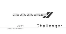 2014 Dodge Challenger Owners Manual User Guide