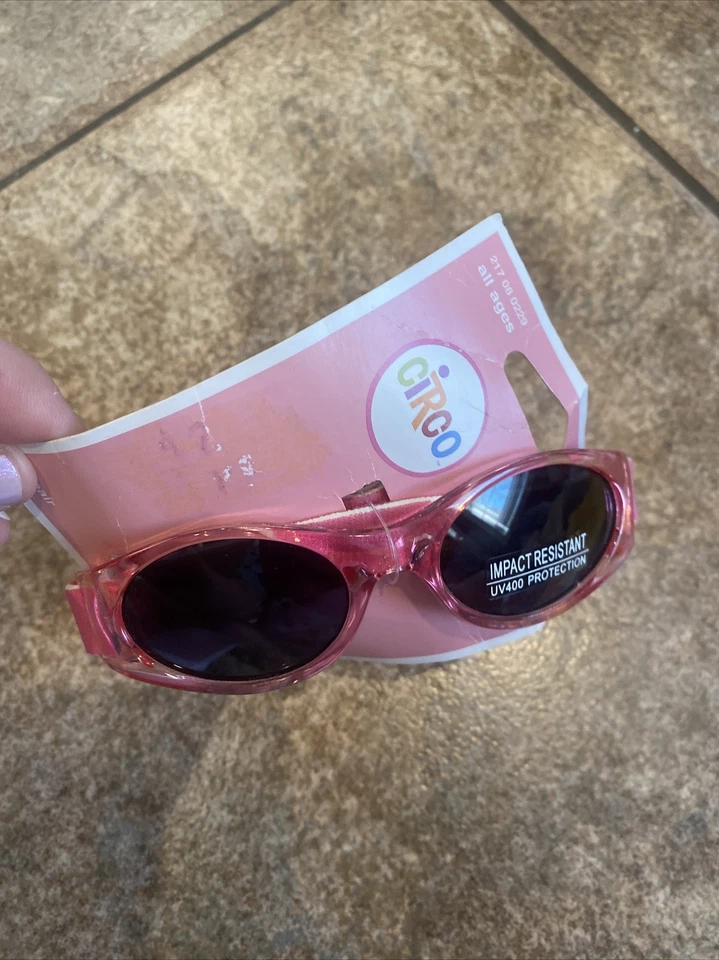 Nuevo Circo Gafas de Sol 1 Par Todas las Edades Niñas Rosa  Foto 2 de 4