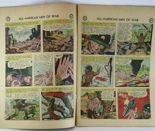 All American Men of War June No.79 Comic 1960 Military War Action Vintage - Picture 5 of 12