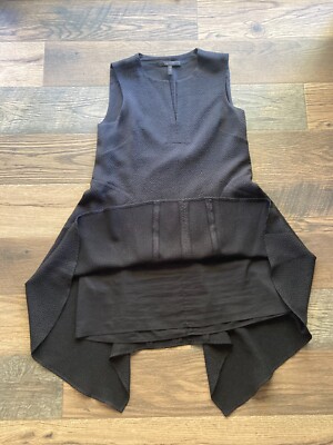 Bcbg maxazria 'Bette' Jacquard Crêpe de Chine A-Line Size S black