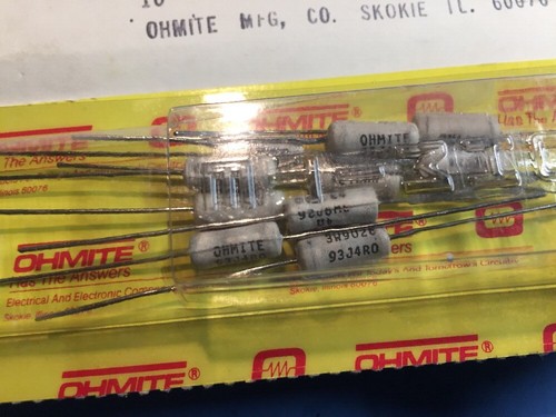 Paquete de 10, 4 ohmios 3,25 vatios, resistencia a ohmita serie 90 - Imagen 2 de 2