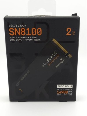 WD_Black SN8100 2TB NVMe SSD - PCIe 5.0x4, M.2 2280 NEW SEALED | eBay