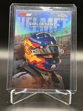 2025 Topps Chrome F1 Carlos Sainz Helmet Collection #HC-7