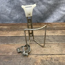 Vintage Bicycle Water Bottle Cage Clamp-On Frame Mount Wire Holder Erioca 60s 70