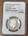 2014 P NGC PF69 ULTRA CAMEO HIGH RELIEF PROOF SILVER KENNEDY HALF DOLLAR
