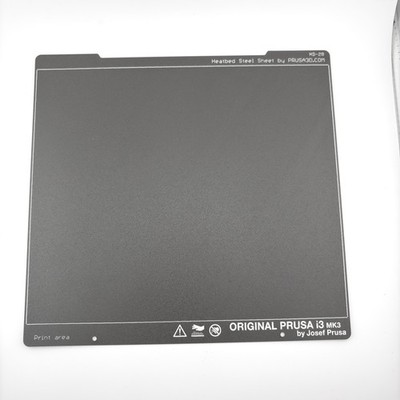 Prusa i3 MK3 MD-28 Textured Heatbed Steel Sheet Flexible Magnetic Build Plate 3D