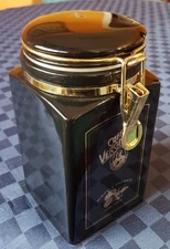 VERGNANO COFFEE JAR - FINE BLENDS - THE PORCELAIN COFFEE HOLDER