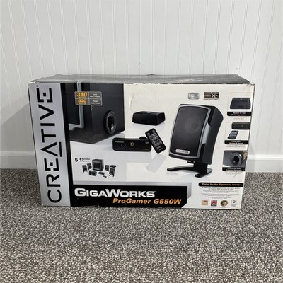 Creative GigaWorks ProGamer G550W 5.1 THX Wireless Computer Speakers 310W