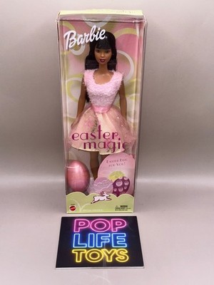 Vintage 2002 Mattel  Easter Magic Barbie- African American  #55520 *NRFB*
