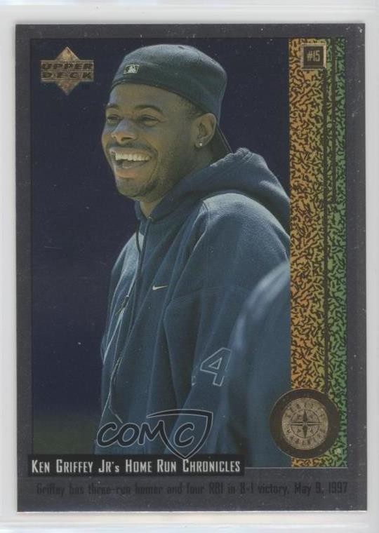 1998 Upper Deck Ken Griffey Jr's Home Run Chronicles Ken Griffey Jr #15 HOF n1u