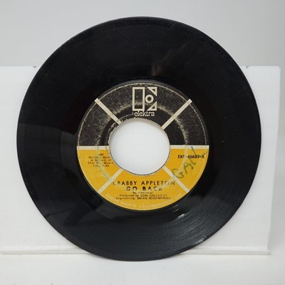 Crabby Appleton - Go Back / Try 7'' Record 1970 Elektra Rock 45 RPM