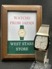 [Mint] Vintage Seiko Dolce 9531-5150 Gold Quartz Men's Watch From JAPAN