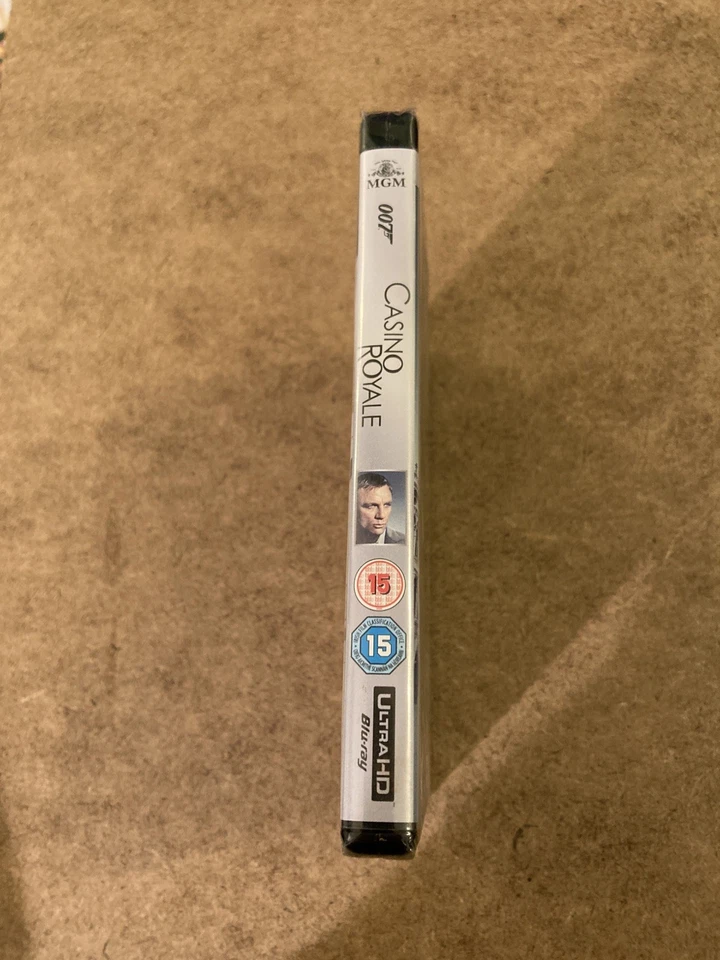 4K UHD BLU-RAY JAMES BOND CASINO ROYALE BRAND NEW SEALED UK STOCK - Image 3 of 4