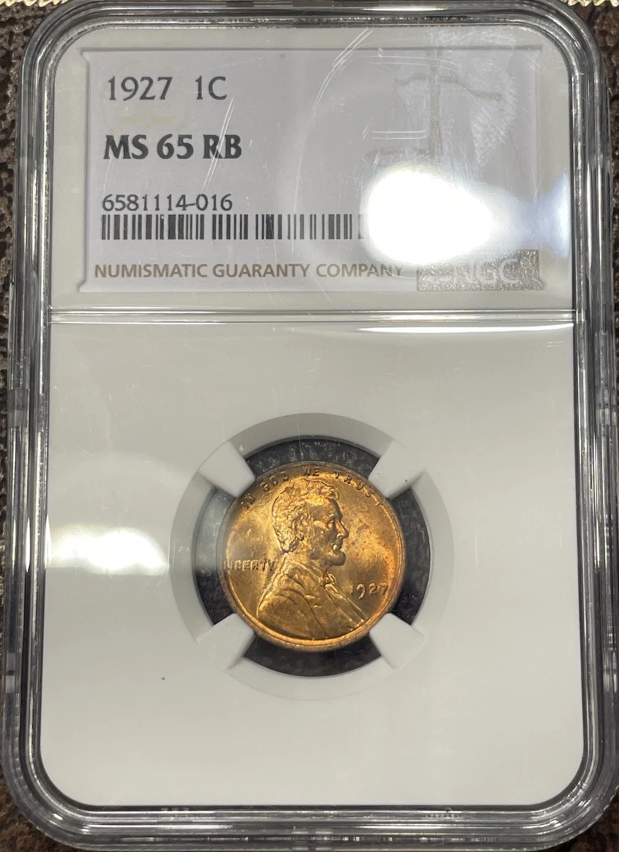 Copper 1927 Year Lincoln Wheat US Small Cents (1909-1958) for sale