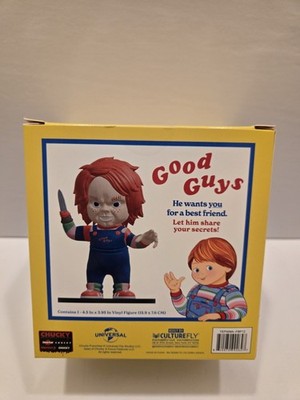 チャイルドプレイ　Vinyl Collectible Dolls Culture Fly Chucky Child's Play Good Guys Collectible 4 1/2” Vinyl