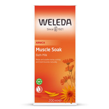 Image of Weleda Arnica Muscle Soak Bath Milk 200ml – Relax & Soothe Muscles – New Sealed