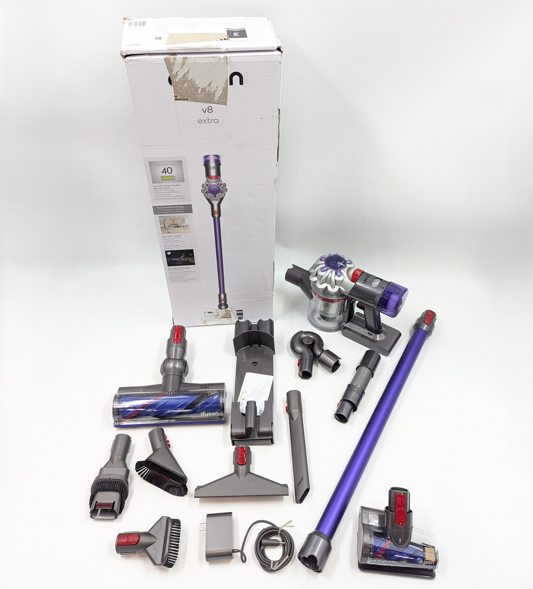 dyson V8スティッククリーナー　紫 楽天市場】ダイソン Dyson V8 Slim Fluffy 掃除機 コードレス