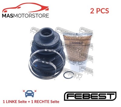 ACHSMANSCHETTE ANTRIEBSWELLE PAAR FEBEST 0215-F15T 2PCS V FÜR NISSAN JUKE 1.6L