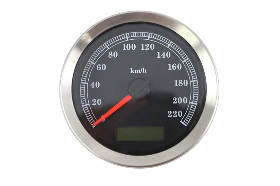 Conjunto de velocímetro electrónico de 4 pulgadas negro para Harley Davidson Foto 2 de 4