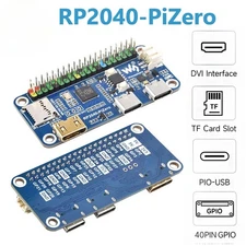 RP2350-PiZero Raspberry Pi Pico 2 RP2350B Development Board PSRAM DVI for HDMI