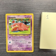 Pokemon TCG Slowpoke 73/111 Neo Genesis Regular Unlimited Basic 50 HP English
