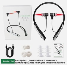 Tinnitus Infrared Earplugs Ear Canal Red Light Charging Stop Ear Ringing