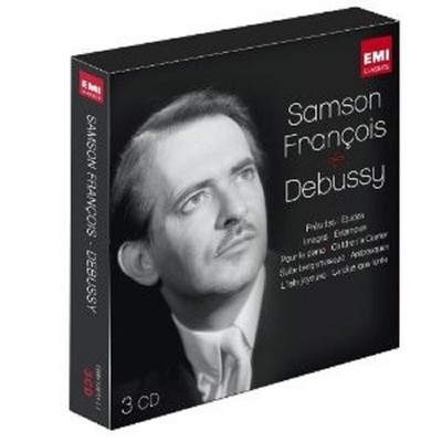 SAMSON FRANÇOIS - THE DEBUSSY RECORDINGS  3 CD  65 TRACKS SOLO PIANO  NEU
