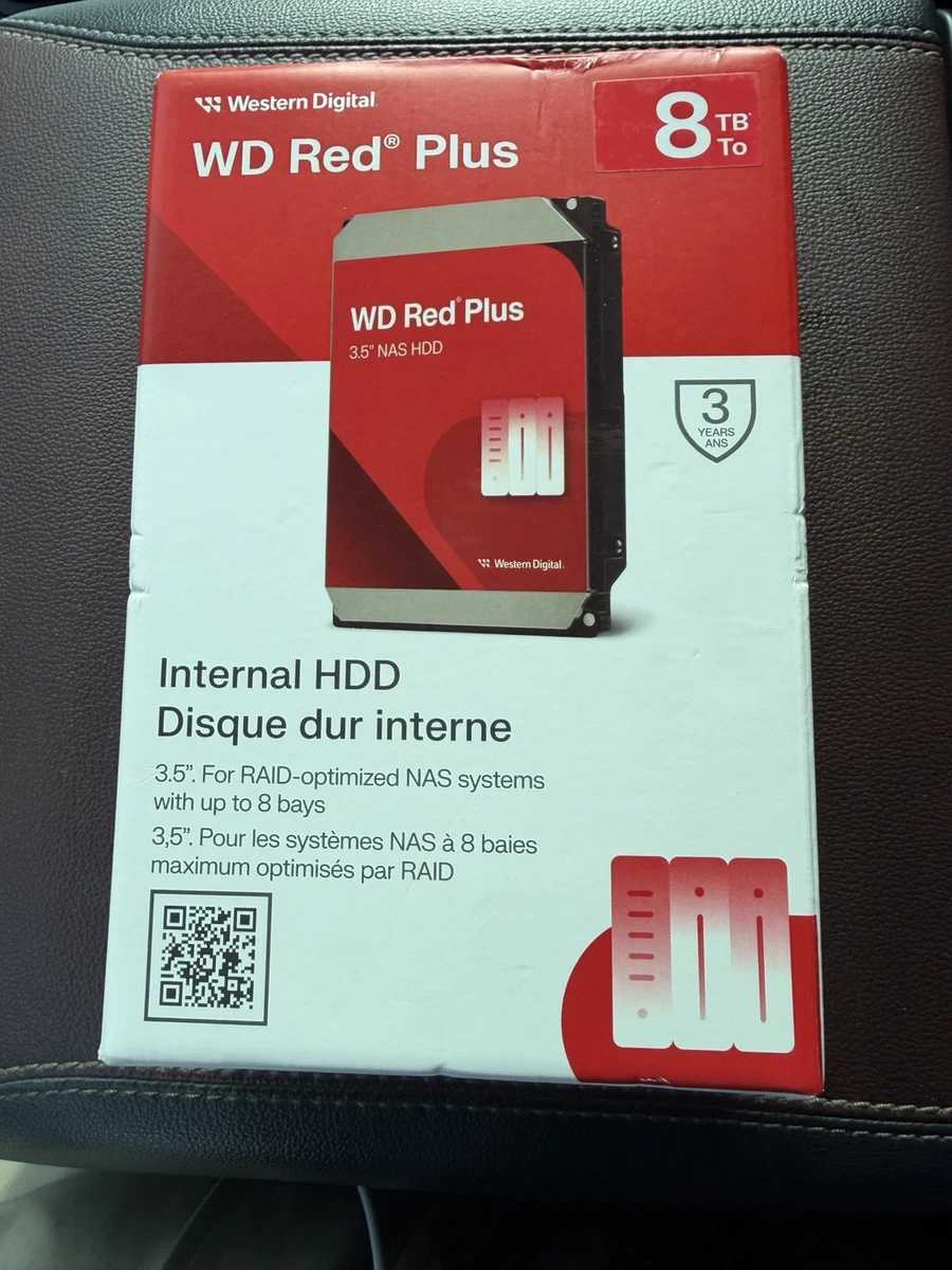 25+ Western Digital Internal Hard Disk Drives 8 TB Storage