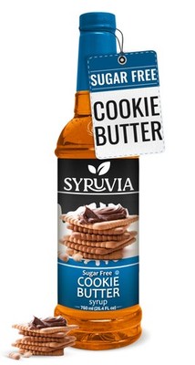 Sugar Free Coffee Syrup, Cookie Butter Flavored Syrup for Drinks, Lattes, and...