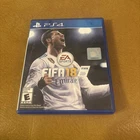 FIFA 18 PS4 - PlayStation 4 - Complete W/Case and Manual