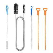 5PCS Drain Unblocker and Cleaner Tool Hair Clog Removal Tool Sink Shower Bath PN