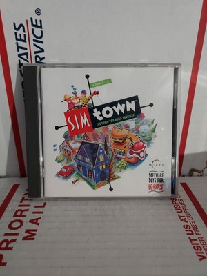 Sim Classics SIMTOWN SIM TOWN Maxis Microsoft Windows 95 Used Nonket Codes #162h