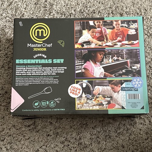 MasterChef Junior Set di elementi essenziali da cucina - 11 pezzi Il kit include pentole vere NUOVO - Foto 6 di 8
