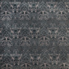 Gothic Damask Upholstery Fabric Curtains Furniture Furnishing Black Pattern