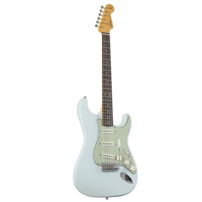 Fender Vintage Custom 1959 Stratocaster Faded Aged Sonic Blue - E-Gitarre