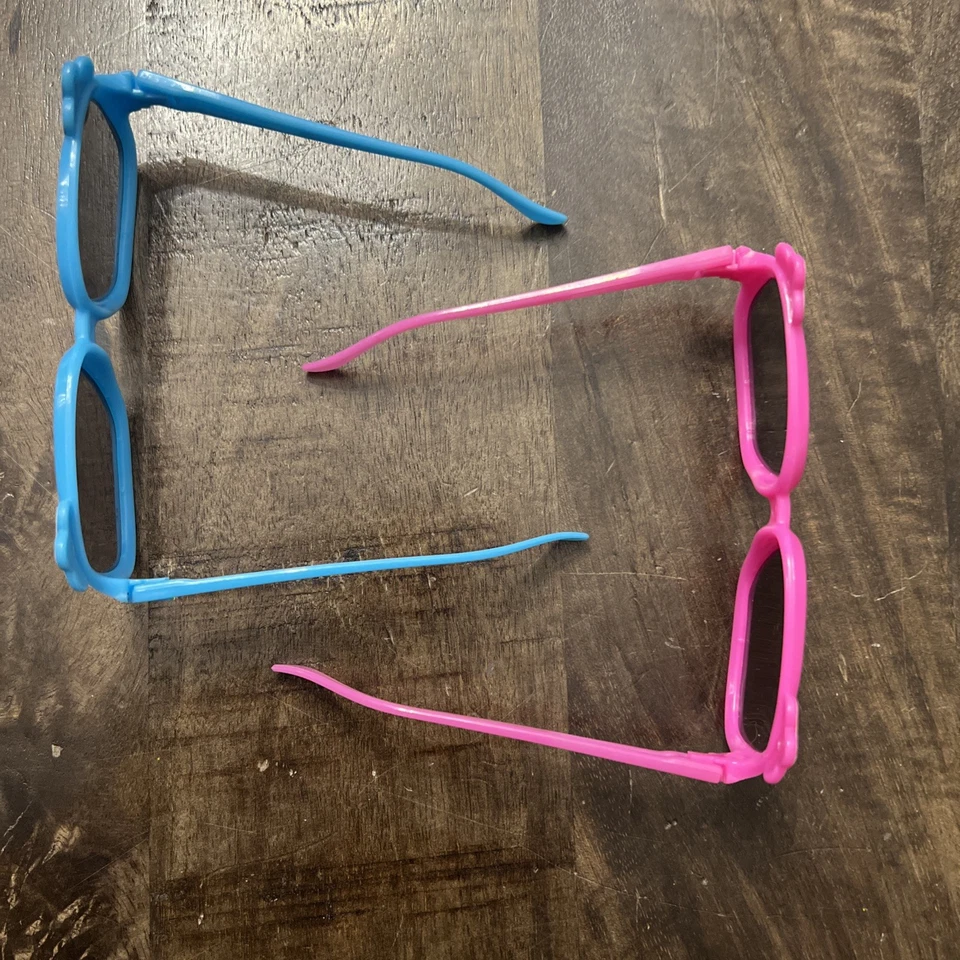 Monkey Love Mod Pink Animal Luau Kids Birthday Party Favor Gift Child Glasses - Image 3 of 3