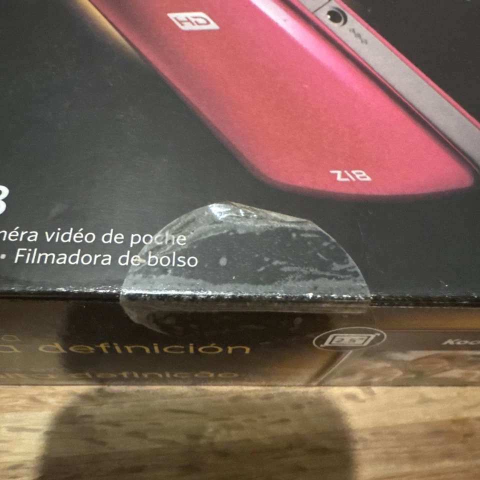 Kodak Zi8 Pocket HD Video Camera 1080P -new Sealed Box - Image 3 of 4