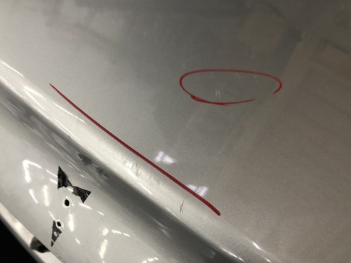 2004-2006 Pontiac GTO Rear Trunk Lid Tailgate Cover Door Silver OEM O2 - Picture 8 of 16