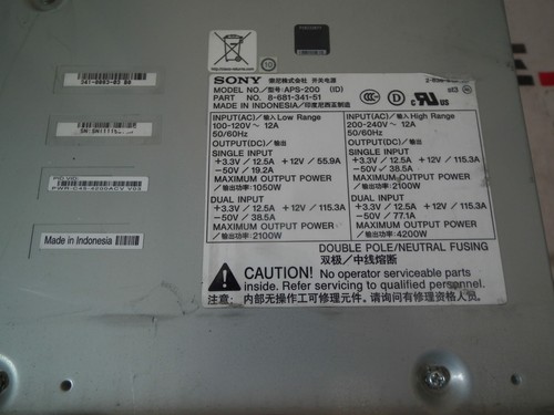 zasilacz CISCO 4500E 4200ACV PWR-C45-4200ACV - Zdjęcie 3 z 4