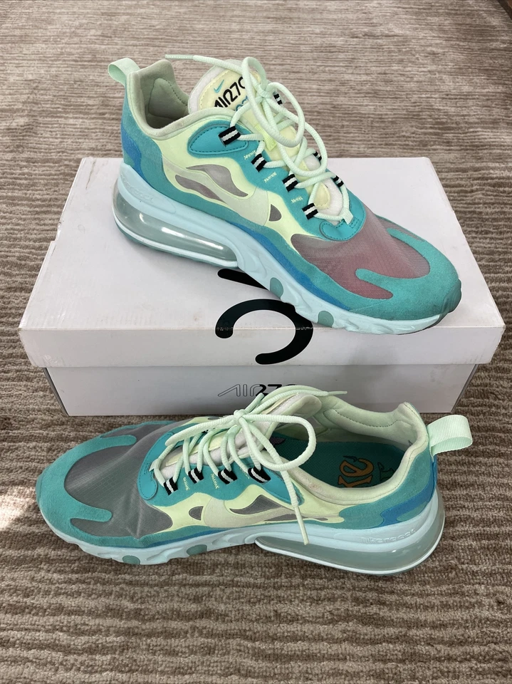 Zapatos para correr Nike Air Max 270 React Hyper Jade para hombre talla 10 AO4971-301 Foto 3 de 4