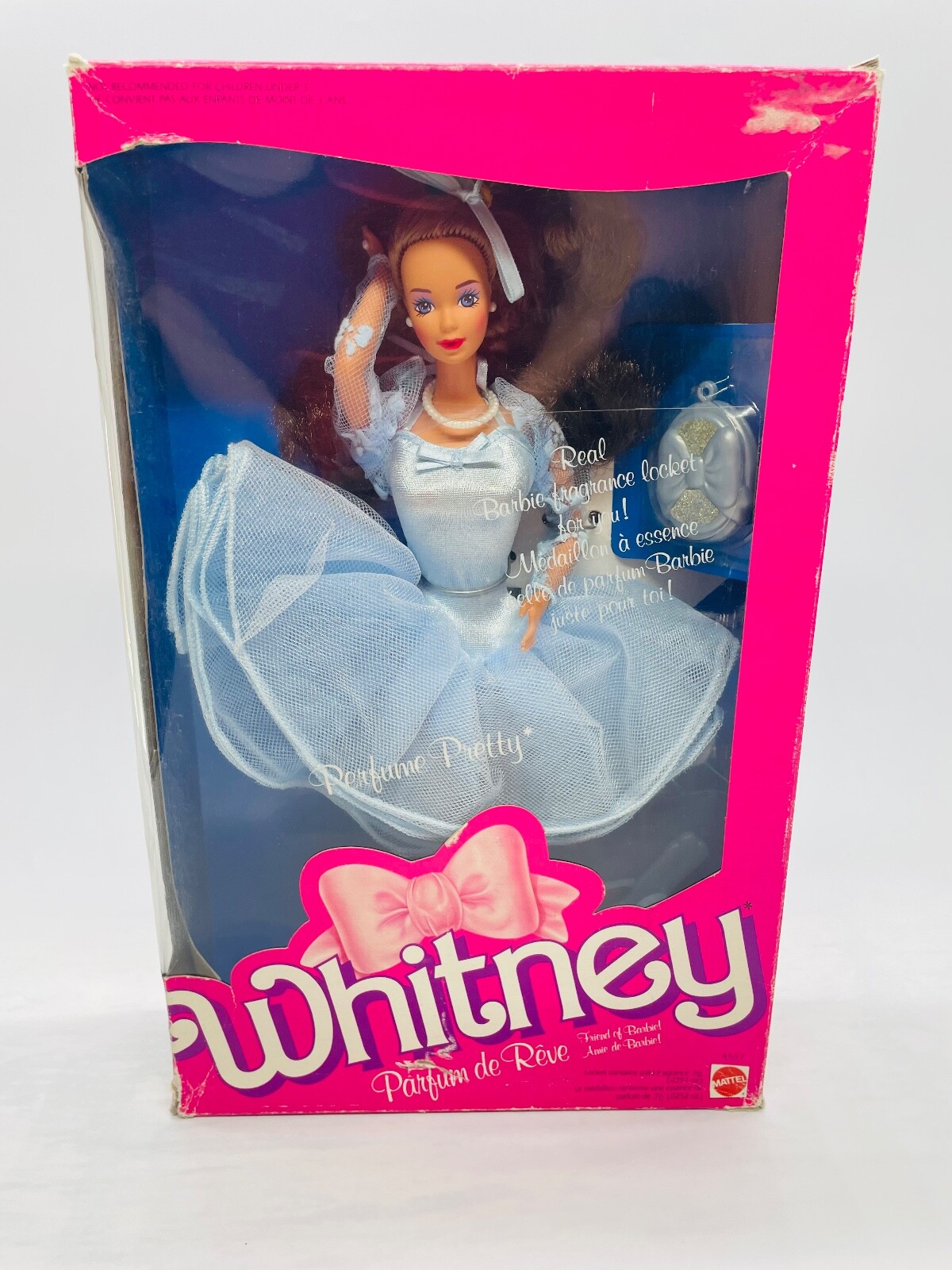 Barbie 1987 Perfume Pretty Whitney cadeau idéal pour passionné de jouets rétro Parfum de Rêve