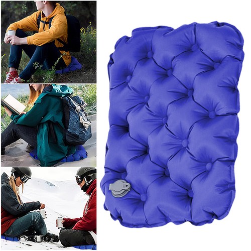 Portable Air Seat Cushion Lightweight Waterproof Air Cushion for Camping Picnics - Picture 9 of 16