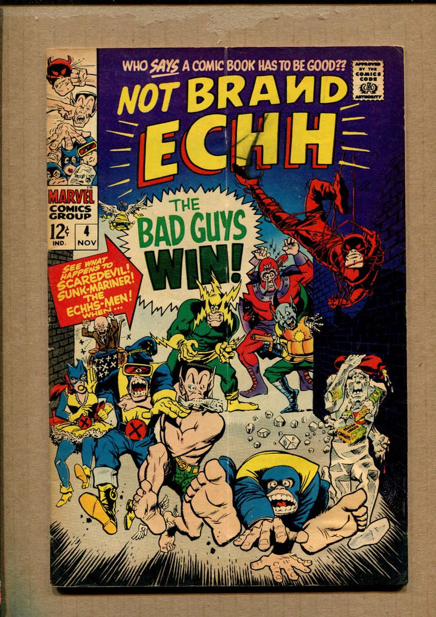 Not Brand Echh #4 - The Bad Guys Win! - 1967 (Grade 3.5) WH | eBay