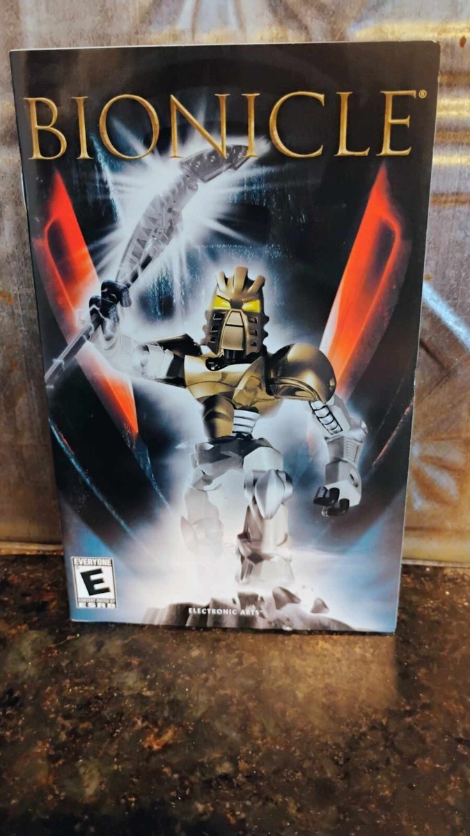 BIONICLE PlayStation 2 PS2 Original EA 2003 Game Instruction
