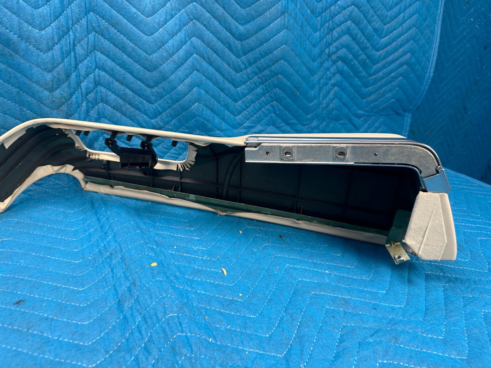 Bentley Flying Spur Front Passenger Seat Lower Trim Panel Cover Ivory 08-12 OEM