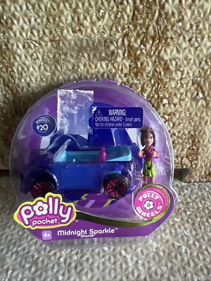 NEW Mattel Polly Pocket Polly Wheels #20 Midnight Sparkle SHANI