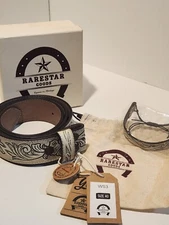 NEW Rarestar Goods Leather Western Belt Alba Cowboy Belt Strap Size 40 WS3