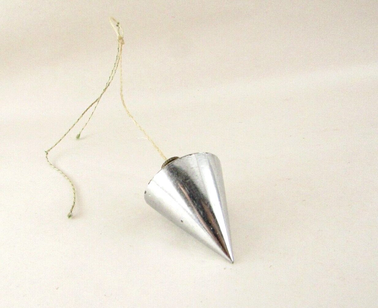 Vintage Antique Plumb Bob Carpenter’s Tool Steel 1 3/4 inches see