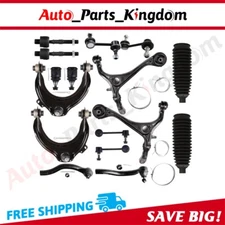 16x Fits 2003-2008 Honda Acura Front Upper Control Arms Tie Rod End Sway Bars