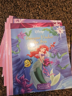 12 Disney Princess Storybook Library Set Volumes 1-12 (Missing #11